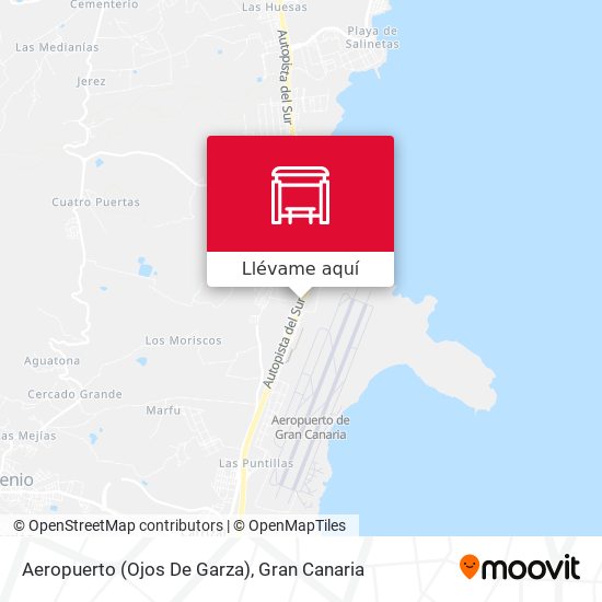 Mapa Aeropuerto (Ojos De Garza)