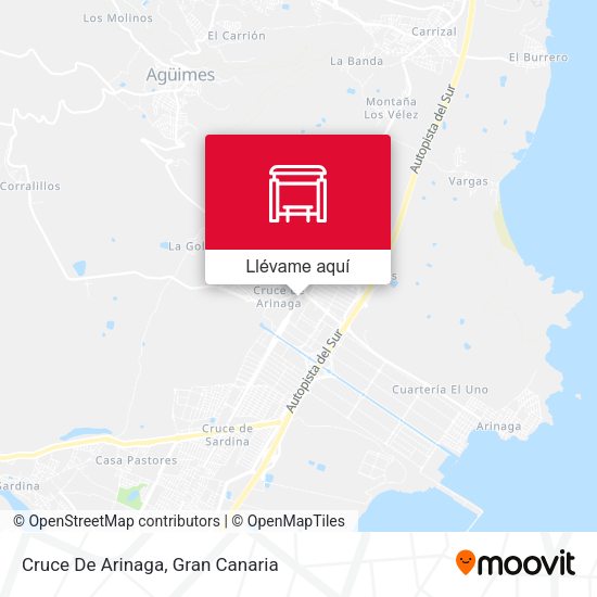 Mapa Cruce De Arinaga