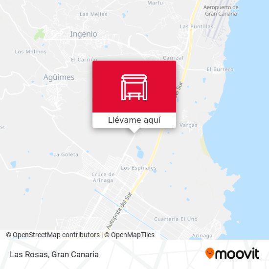 Mapa Las Rosas