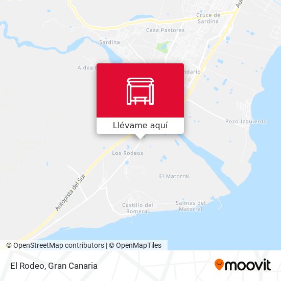 Mapa El Rodeo