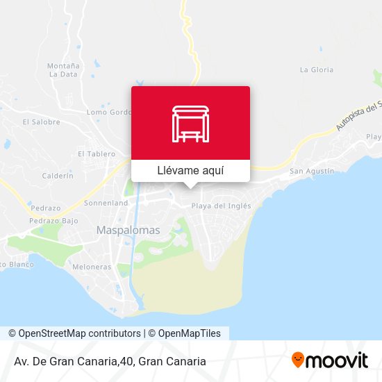 Mapa Av. De Gran Canaria,40