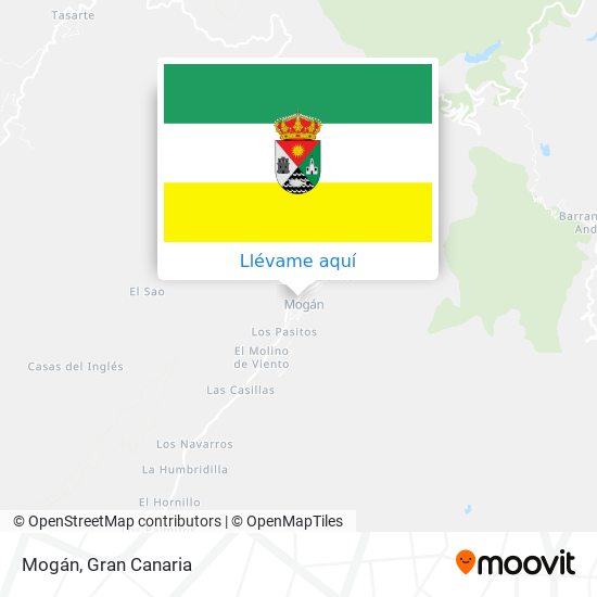 Mapa Mogán