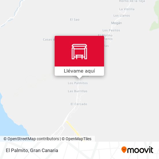 Mapa El Palmito