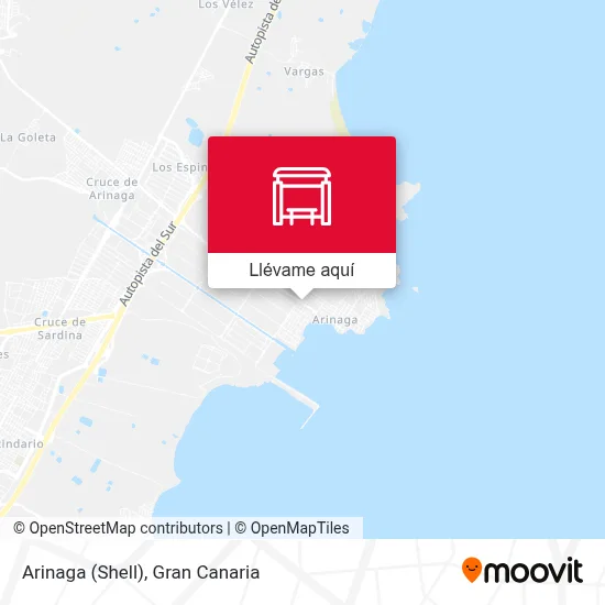 Mapa Arinaga (Shell)