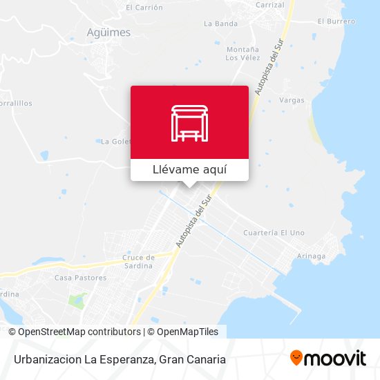 Mapa Urbanizacion La Esperanza