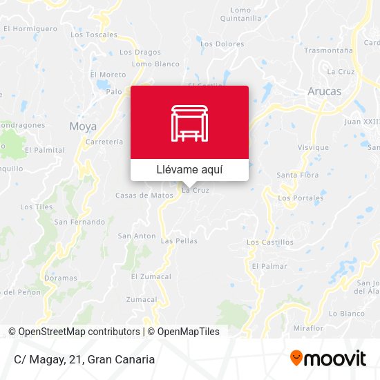 Mapa C/ Magay, 21