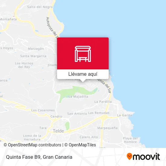 Mapa Quinta Fase B9