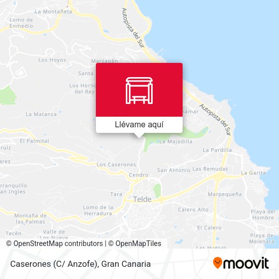 Mapa Caserones (C/ Anzofe)