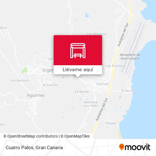 Mapa Cuatro Palos