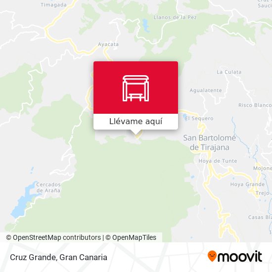 Mapa Cruz Grande