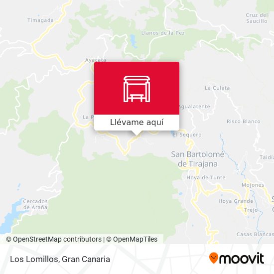 Mapa Los Lomillos