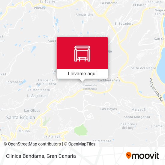 Mapa Clinica Bandama