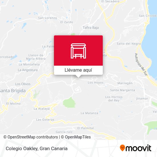 Mapa Colegio Oakley