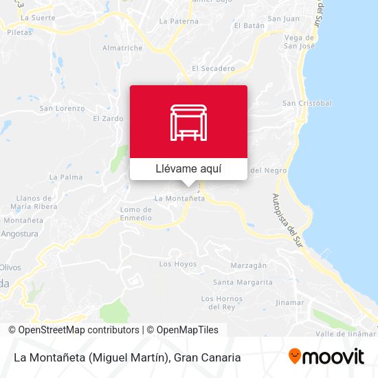 Mapa La Montañeta (Miguel Martín)
