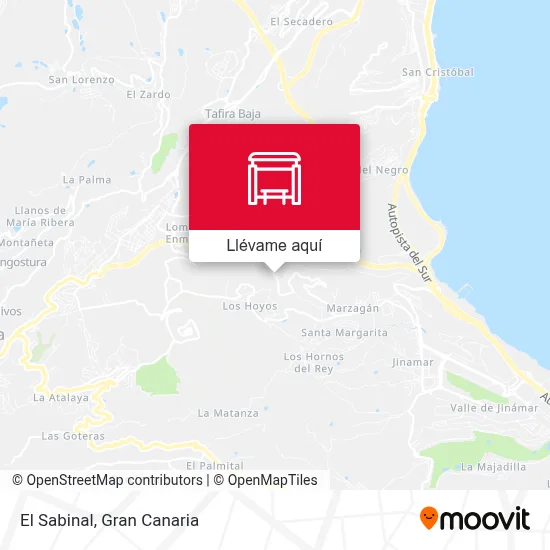 Mapa El Sabinal