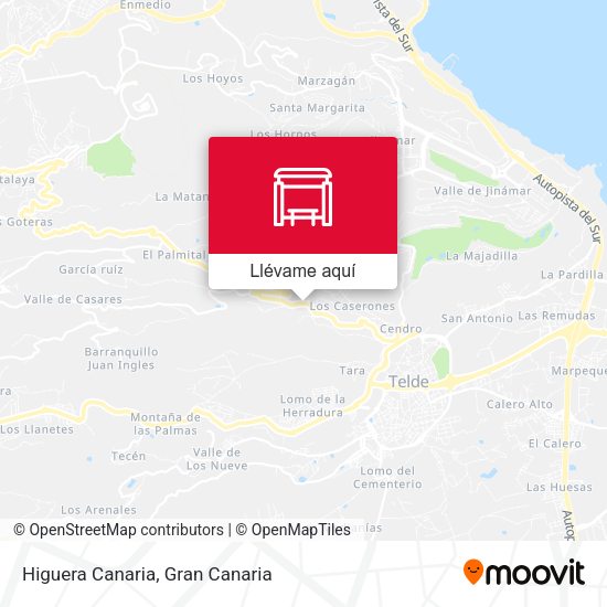 Mapa Higuera Canaria