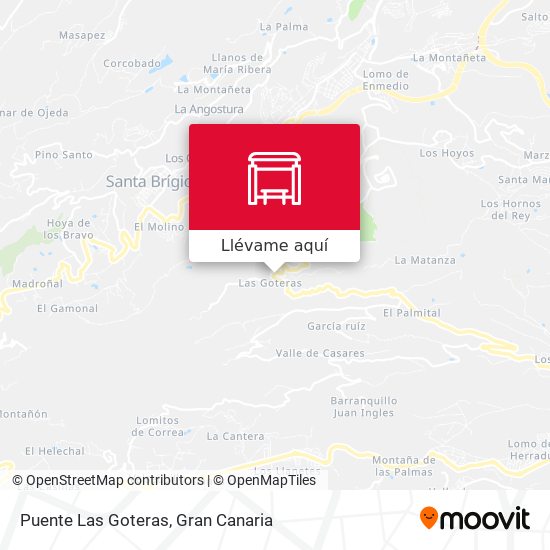 Mapa Puente Las Goteras