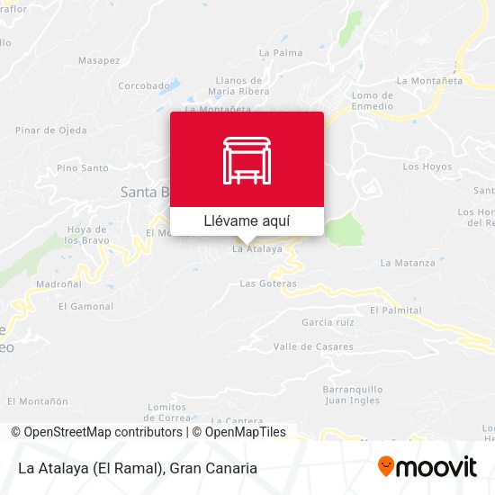 Mapa La Atalaya (El Ramal)