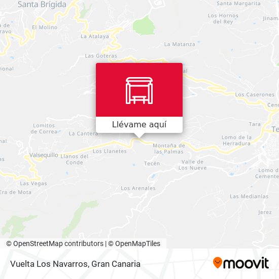 Mapa Vuelta Los Navarros