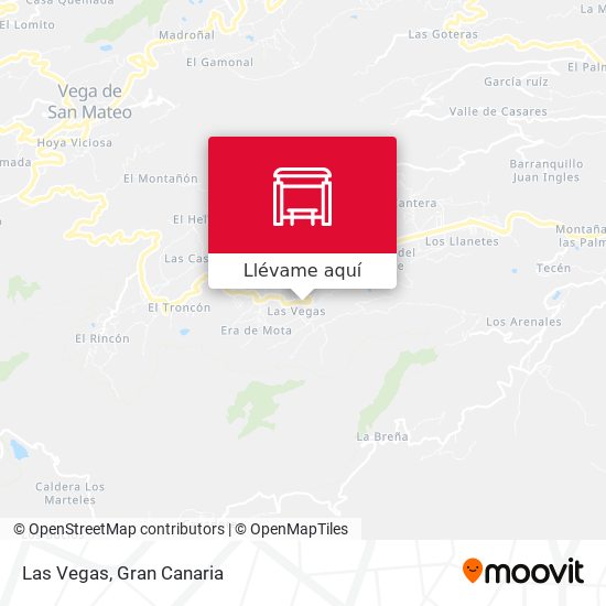 Mapa Las Vegas