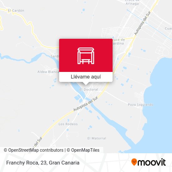 Mapa Franchy Roca, 23