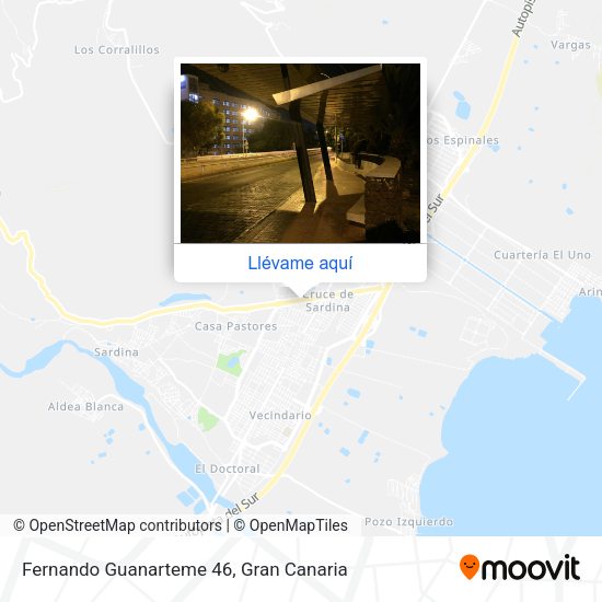 Mapa Fernando Guanarteme 46