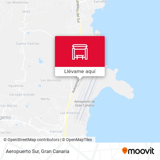 Mapa Aeropuerto Sur