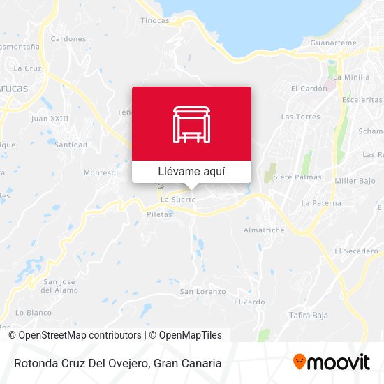 Mapa Rotonda Cruz Del Ovejero