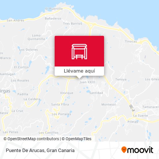 Mapa Puente De Arucas
