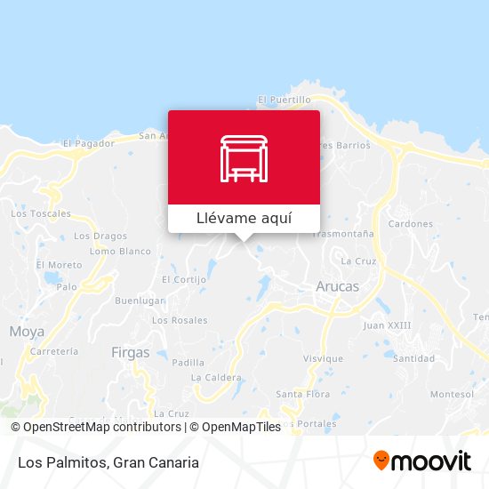 Mapa Los Palmitos