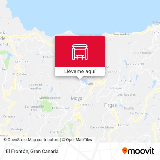 Mapa El Frontón