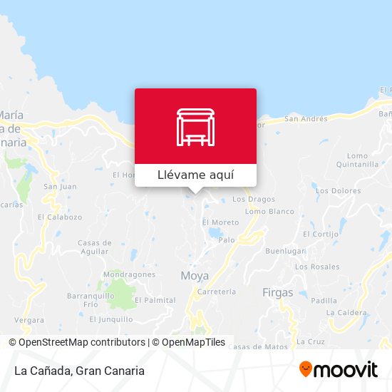Mapa La Cañada