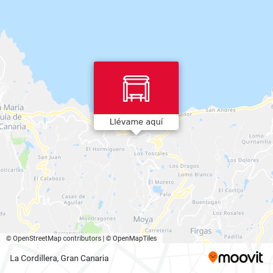 Mapa La Cordillera