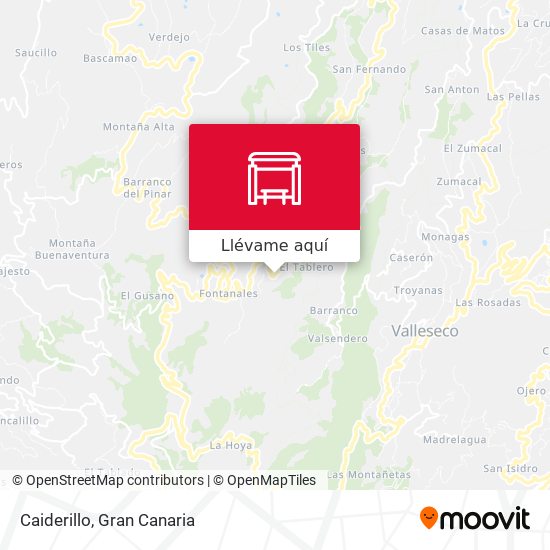Mapa Caiderillo
