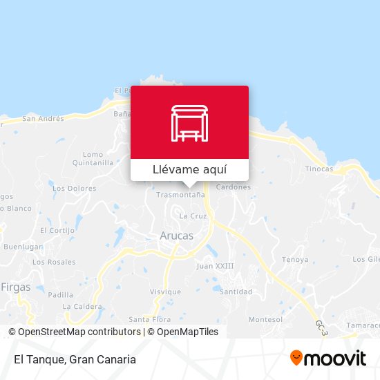Mapa El Tanque