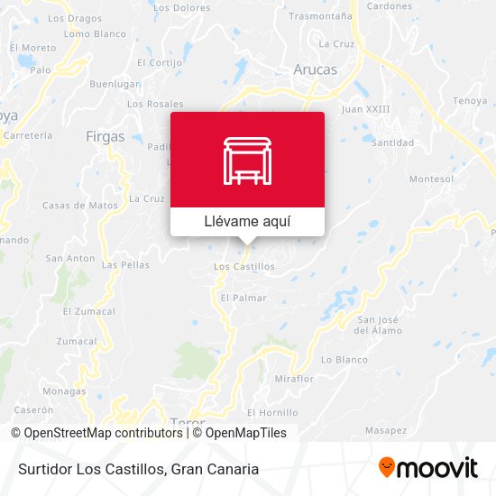 Mapa Surtidor Los Castillos
