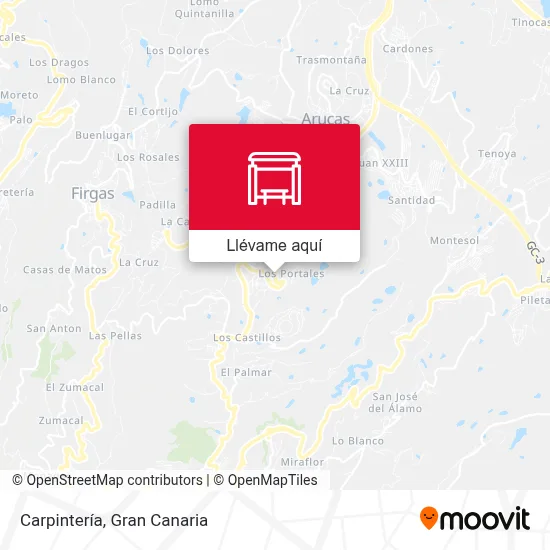 Mapa Carpintería