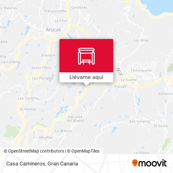 Mapa Casa Camineros