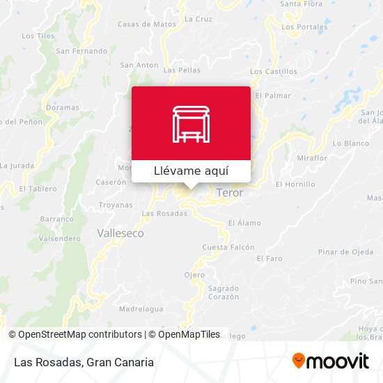 Mapa Las Rosadas