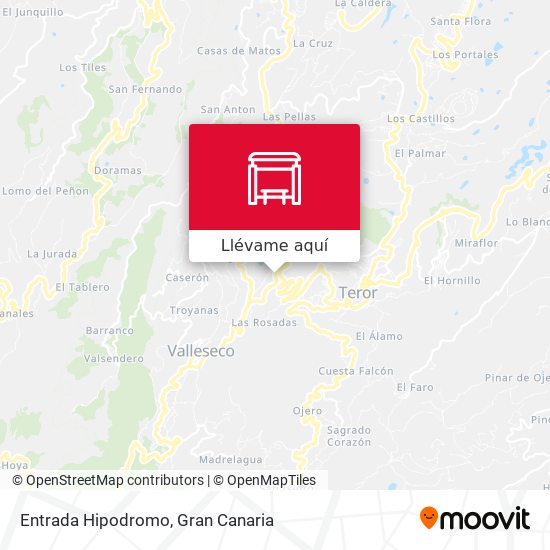 Mapa Entrada Hipodromo