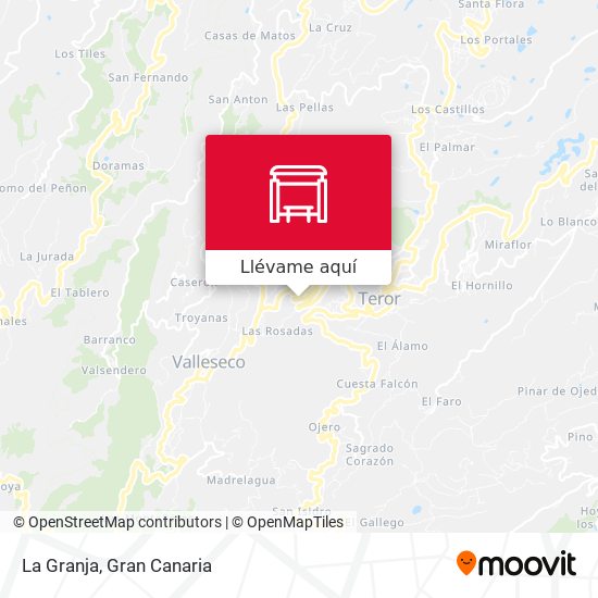 Mapa La Granja