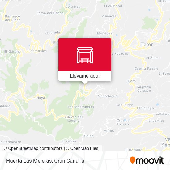 Mapa Huerta Las Meleras