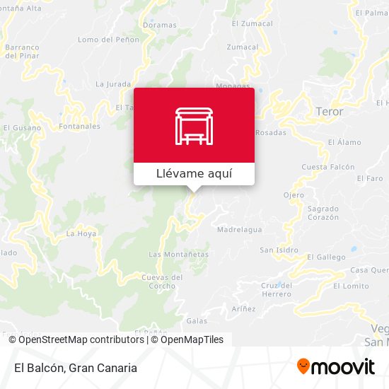 Mapa El Balcón