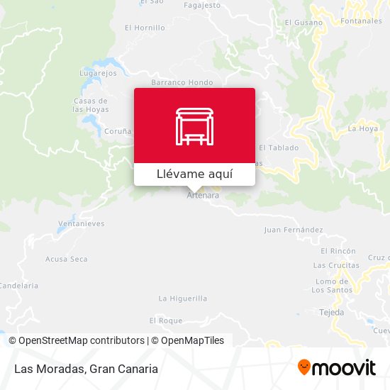 Mapa Las Moradas