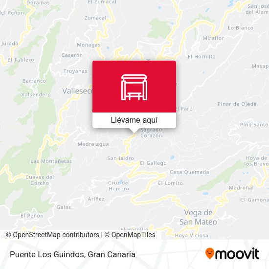 Mapa Puente Los Guindos
