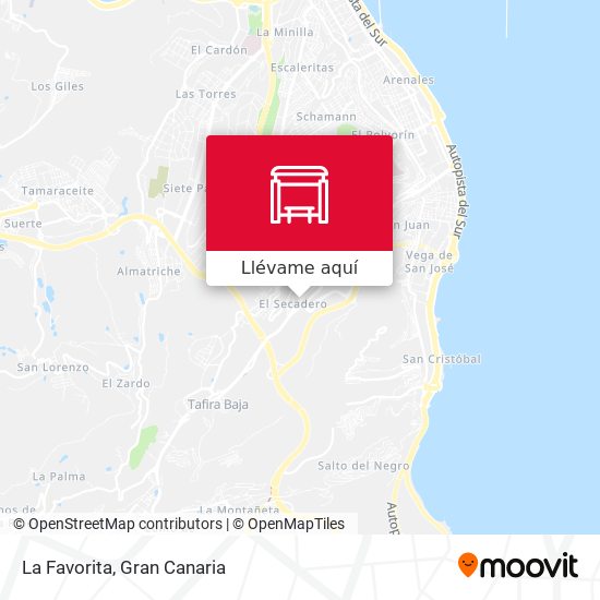 Mapa La Favorita