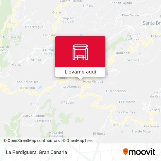 Mapa La Perdiguera