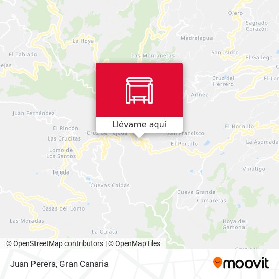 Mapa Juan Perera