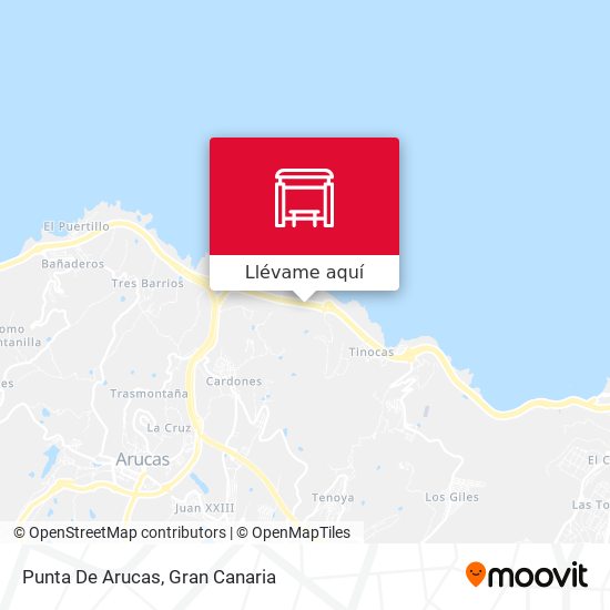 Mapa Punta De Arucas