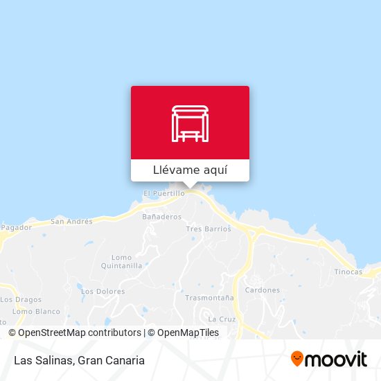 Mapa Las Salinas